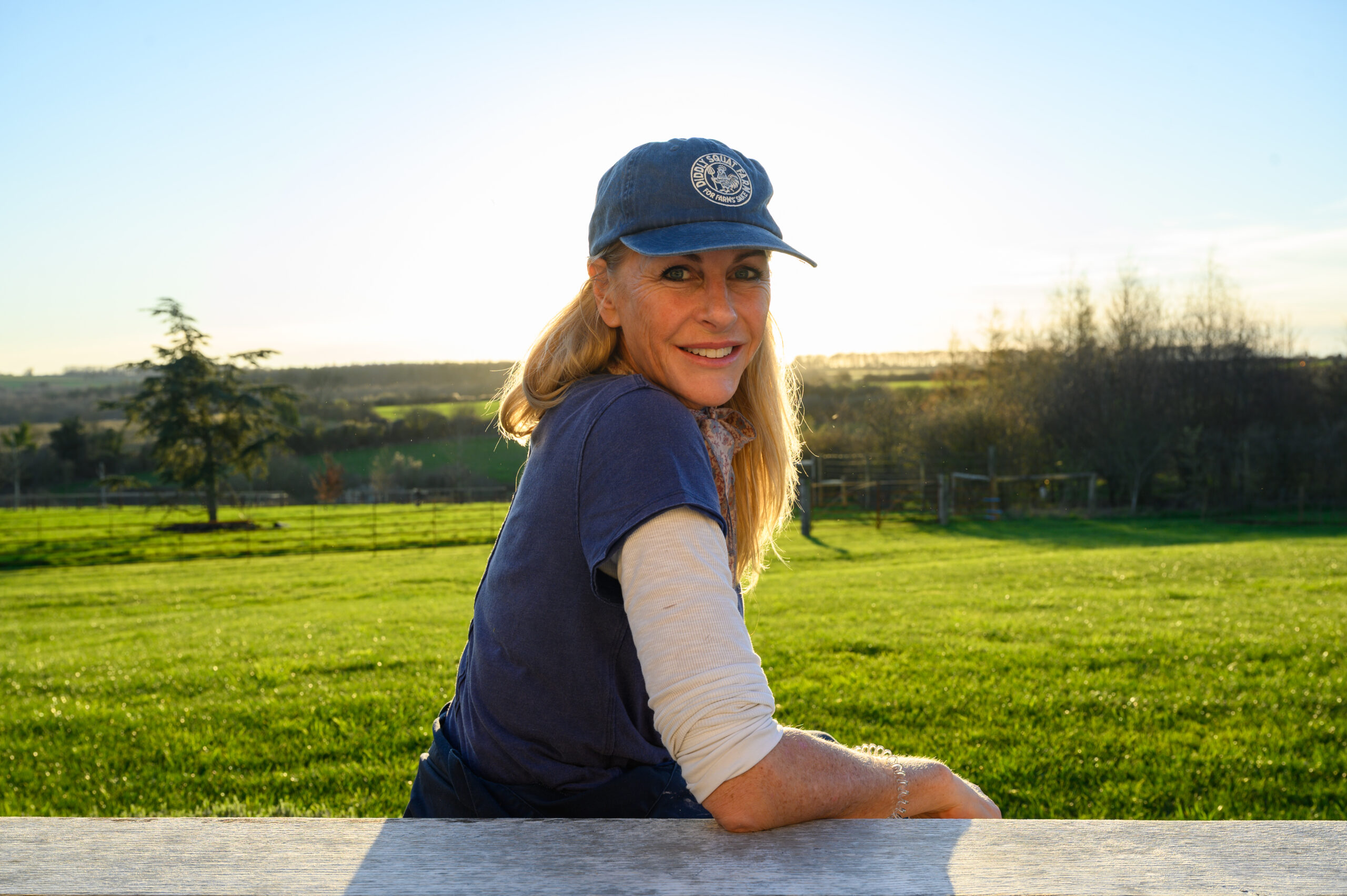Lisa Hogan, co-founder of Diddly Squat Farm